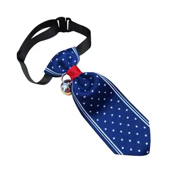 1PC klasikinis komforto juostele, reguliuojama kaklo varpai pet mėlyną kaklaraištį apykaklės, dekoratyvinis bell projekto atitikimo drabužius #2J07