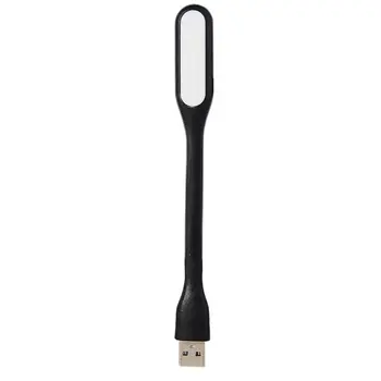 1pc Nešiojamas Mini USB LED Flexbiable Naktį Šviesos Super Šviesus Knygos Šviesos Lempa Galios Banko PC Laptop Notebook Dropship