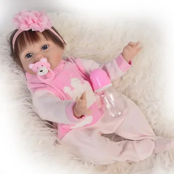 22inch 55cm kūdikis reborn Lėles silikono lėlės, Žaislai Mergaitėms, modeliavimo boneca Kūdikių nekilnojamojo ieškote vinilo Lėlės Geriausių Dovanų, žaislų, kūdikio
