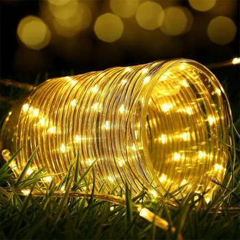 7.5 M 50leds 12M 100leds LED Lauko Saulės String Žibintai Pasakų Atostogų Kalėdų Lempos Šalies Girliandą Saulės Sodas Vandeniui Šviesos