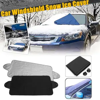 Auto Automobilio Priekinį Stiklą Sniego Danga Magnetinio Vandeniui Automobilių Ledo Šalčio Skėtį Nuo Saulės Sun Protector Atspalvis