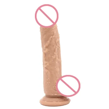 CPWD Ilgai 22cm Minkšto Silikono Didelis Dildo Realus Dirbtinės Varpos Vyrų lytinių organų Tikroviška Moterų Masturbator Erotinis Sekso žaislai.
