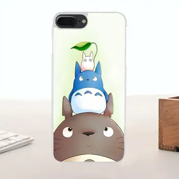 Minkšto Silikono TPU Skaidriai Mobilųjį Telefoną Padengti Mano Kaimynas Totoro 