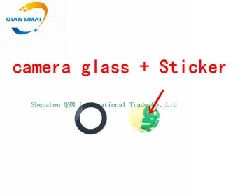 Naujas 6.3 MM Optika stiklo objektyvas Sony xperia Z L36h C6602 C6603 galinio vaizdo kameros objektyvas su aplinkosaugos ¾enklelis atsarginės dalys