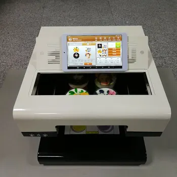 NDT-4C Aukšto efektyvumo kinija produkto 3D tortas meno selfie kava spausdintuvas mašina