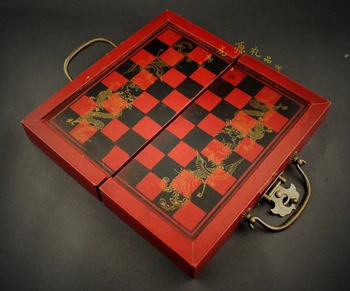Odos knygą Lauke Terakotos Karių Šachmatų trimatis paveikslas šachmatai yra antikvariniai mediniai šachmatų lentos Kalėdų