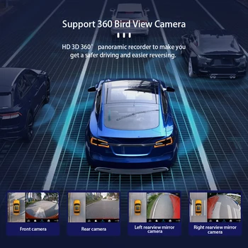 Rudos 9 Colių Nr. CD DVD 2-Din Opel Insignia-2016 m. už Buick Regal GPS Navigacijos 8 Core Android 9.0 Carplay 360 Fotoaparatas