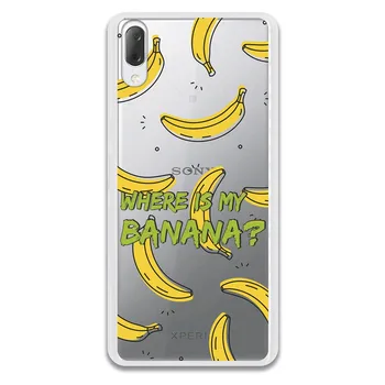 Stendas atveju Bananų kostiumas piešimo WP012 Sony Xperia L3
