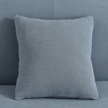Storio vientisos spalvos trikotažo pledas viskas įskaičiuota ruožas sofa cover sofos pagalvėlių. Pilnas draudimas storas, neslystantis sofa padengti.