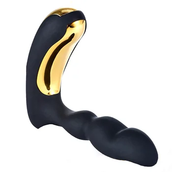 USB Erotiniai Žaislai Analiniai Rutuliukai Silikoninis Vibruojantis Analinis Butt Plug Vibratorius Suaugusiųjų Sekso Žaislais Vyrams Gėjų Prostatos Massager Buttplug
