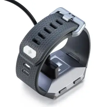 USB Magnetinis Įkroviklis Fitbit Joninių Pažangus Fitneso Žiūrėti 3FT 1M/ 1FT 0,3 M Pakeitimo USB Magnetinio Įkrovimo Kabelių Priedai